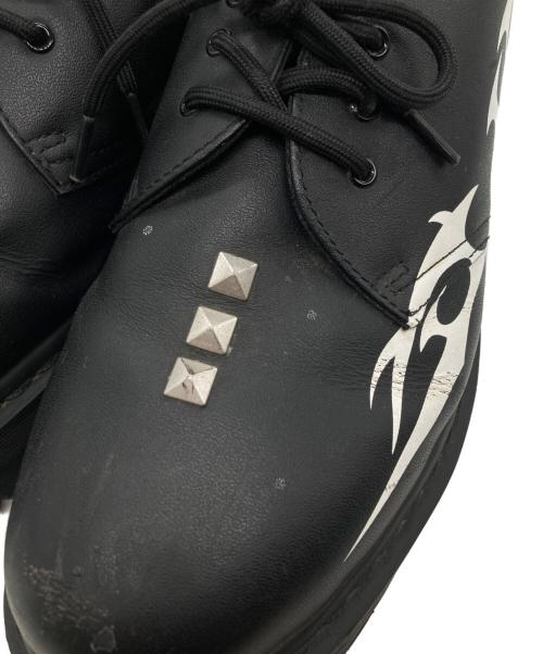 Dr.Martens（ドクターマーチン）Dr.Martens (ドクターマーチン) PLEASURES (プレジャーズ) 1461 TRIBAL 3ホールシューズ ブラック サイズ:SIZE 28cmの古着・服飾アイテム