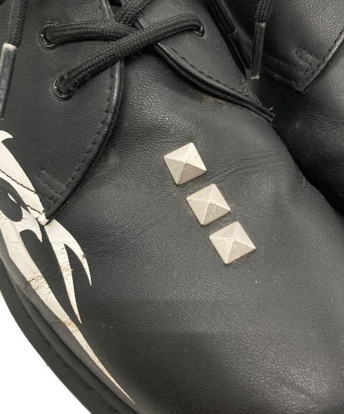 Dr.Martens（ドクターマーチン）Dr.Martens (ドクターマーチン) PLEASURES (プレジャーズ) 1461 TRIBAL 3ホールシューズ ブラック サイズ:SIZE 28cmの古着・服飾アイテム