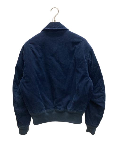 STONE ISLAND（ストーンアイランド）STONE ISLAND (ストーンアイランド) Indigo Micro Corduroy Work Jacket ネイビー サイズ:SIZE Sの古着・服飾アイテム