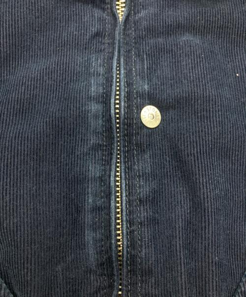 STONE ISLAND（ストーンアイランド）STONE ISLAND (ストーンアイランド) Indigo Micro Corduroy Work Jacket ネイビー サイズ:SIZE Sの古着・服飾アイテム