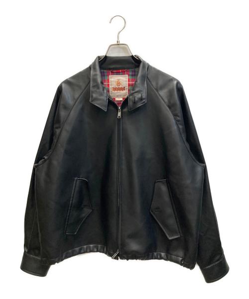 BARACUTA（バラクータ）BARACUTA (バラクータ) FAKE LEATHER G4 BOX JACKET ブラック サイズ:SIZE 42の古着・服飾アイテム