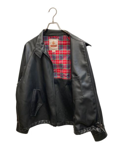 BARACUTA（バラクータ）BARACUTA (バラクータ) FAKE LEATHER G4 BOX JACKET ブラック サイズ:SIZE 42の古着・服飾アイテム