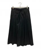 LAD MUSICIANラッドミュージシャン）の古着「2TUCK CROPPED WIDE SLACKS」｜ブラック