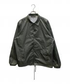 GOOD DESIGN SHOP COMME des GARCONSグッドデザインショップ コムデギャルソン）の古着「バックプリントコーチジャケット」｜グレー