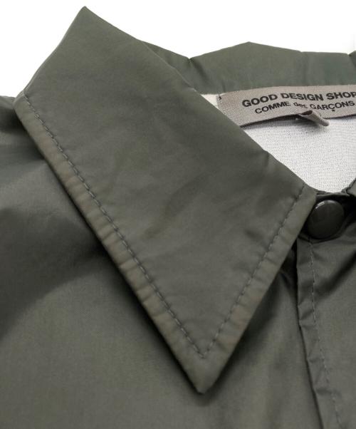 GOOD DESIGN SHOP COMME des GARCONS（グッドデザインショップ コムデギャルソン）GOOD DESIGN SHOP COMME des GARCONS (グッドデザインショップ コムデギャルソン) バックプリントコーチジャケット グレー サイズ:SIZE Lの古着・服飾アイテム