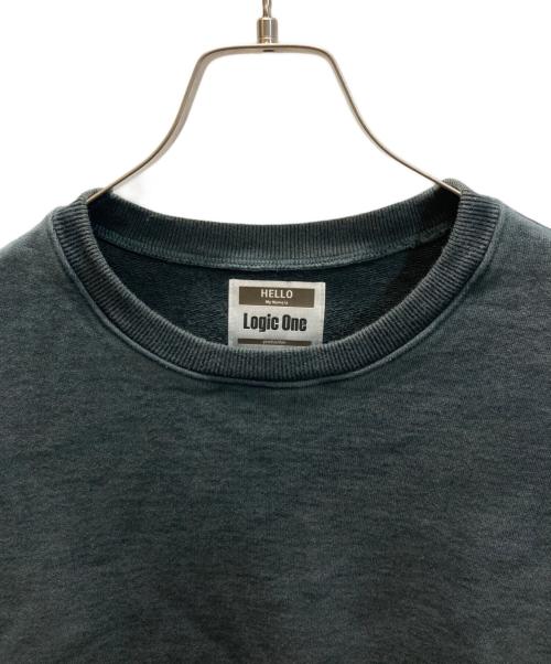 Logic One（ロジック ワン）Logic One (ロジック ワン) PIGMENT SWEAT グリーン サイズ:SIZE Lの古着・服飾アイテム