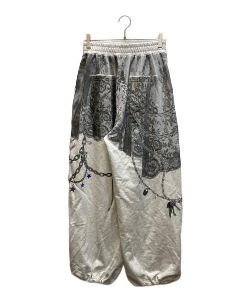 MITSUKI（ミツキ）Mitsuki (ミツキ) Printed Pants グレー サイズ:SIZE Free 未使用品の古着・服飾アイテム