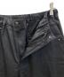中古・古着 WIDE DAD (ワイド ダット) Dad EASY WIDE PANTS ブラック サイズ:SIZE 1：9000円