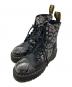 Dr.Martens（ドクターマーチン）の古着「JADON 8ホールスタッズブーツ」｜ブラック