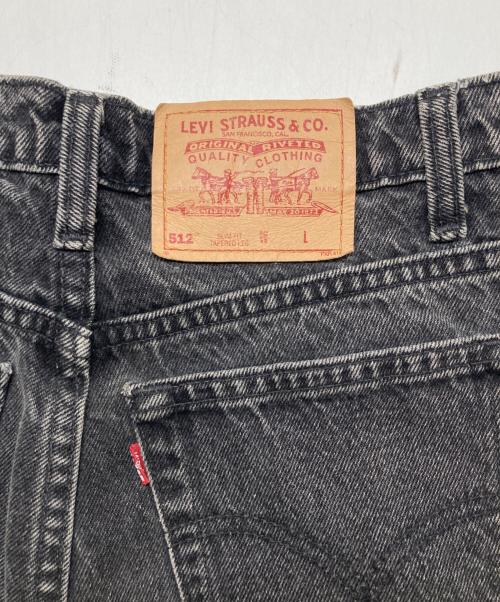 LEVI'S（リーバイス）LEVI'S (リーバイス) 512デニムパンツ ブラック サイズ:SIZE 31の古着・服飾アイテム