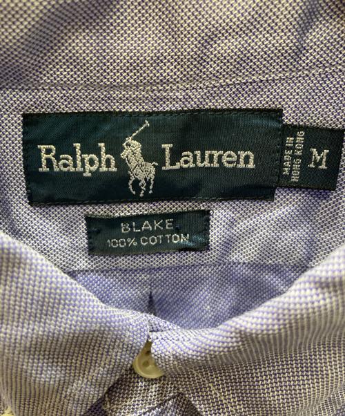 RALPH LAUREN（ラルフローレン）RALPH LAUREN (ラルフローレン) BLAKE ボタンダウンシャツ パープル サイズ:Mの古着・服飾アイテム