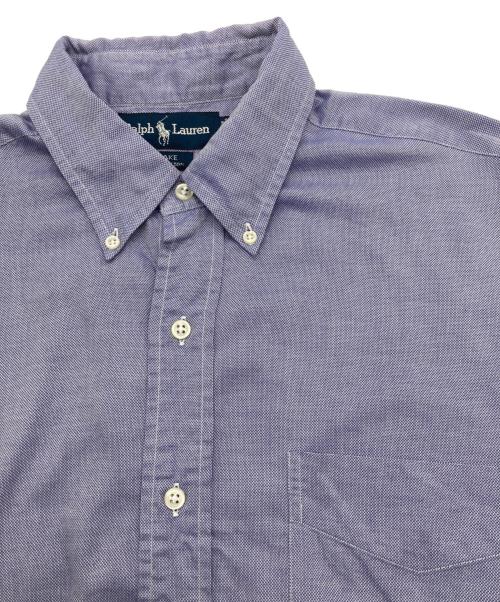 RALPH LAUREN（ラルフローレン）RALPH LAUREN (ラルフローレン) BLAKE ボタンダウンシャツ パープル サイズ:Mの古着・服飾アイテム