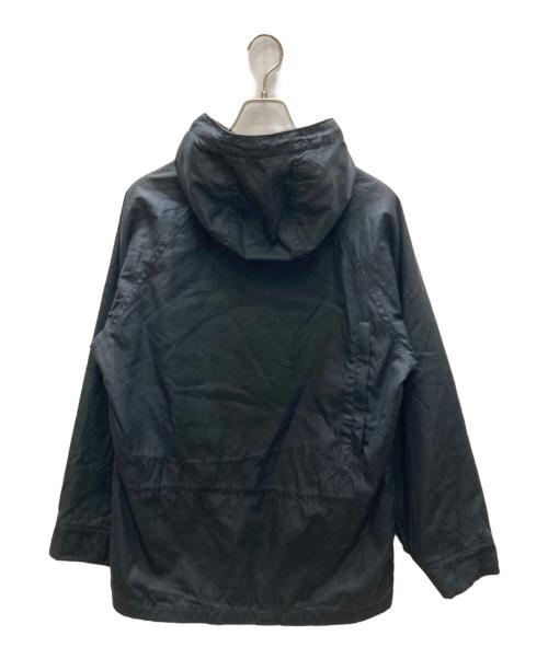 WOOLRICH WOOLEN MILLS（ウールリッチウーレンミルズ）WOOLRICH WOOLEN MILLS (ウールリッチウーレンミルズ) NEPENTHES (ネペンテス) 別注オイルドマウンテンジャケット ブラック サイズ:SIZE Sの古着・服飾アイテム