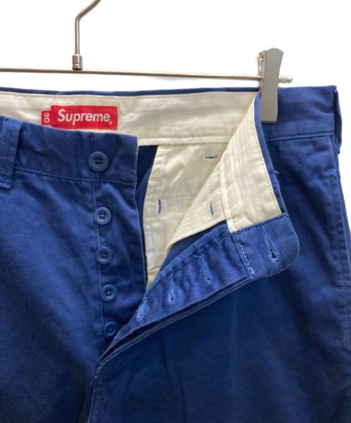 SUPREME（シュプリーム）SUPREME (シュプリーム) Pin Up Chino Pant ブルー サイズ:SIZE 30の古着・服飾アイテム