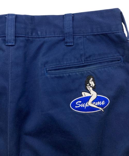 SUPREME（シュプリーム）SUPREME (シュプリーム) Pin Up Chino Pant ブルー サイズ:SIZE 30の古着・服飾アイテム