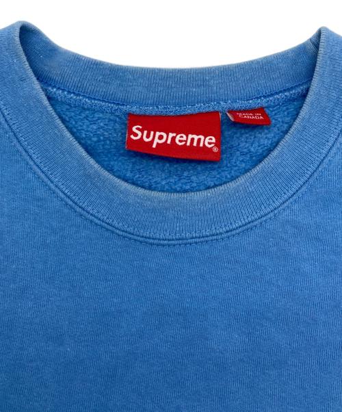 SUPREME（シュプリーム）SUPREME (シュプリーム) Gonz Logo Crewneck ブルー サイズ:SIZE Lの古着・服飾アイテム