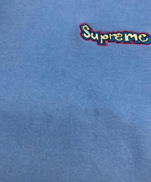 SUPREME（シュプリーム）SUPREME (シュプリーム) Gonz Logo Crewneck ブルー サイズ:SIZE Lの古着・服飾アイテム