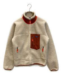 Patagonia（パタゴニア）の古着「クラシック・レトロX・ジャケット」｜ベージュ×オレンジ