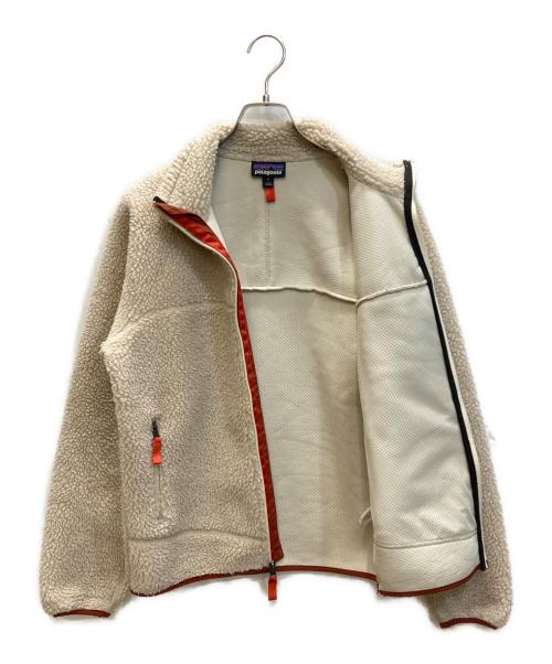 Patagonia（パタゴニア）Patagonia (パタゴニア) クラシック・レトロX・ジャケット ベージュ×オレンジ サイズ:Sの古着・服飾アイテム