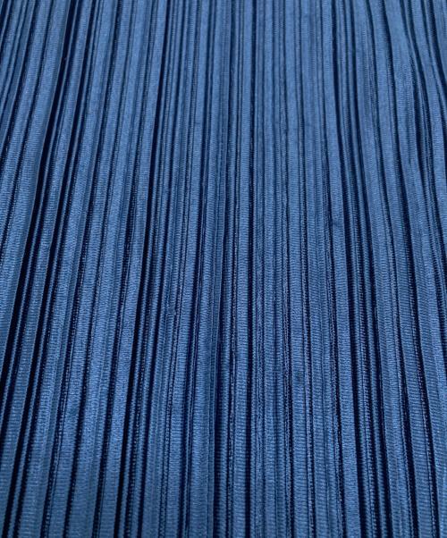 PLEATS PLEASE（プリーツプリーズ）PLEATS PLEASE (プリーツプリーズ) ノースリーブ プリーツ ワンピース ブルー サイズ:SIZE 3の古着・服飾アイテム