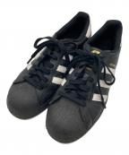 adidasアディダス）の古着「SUPER STAR ローカットスニーカー」｜ブラック