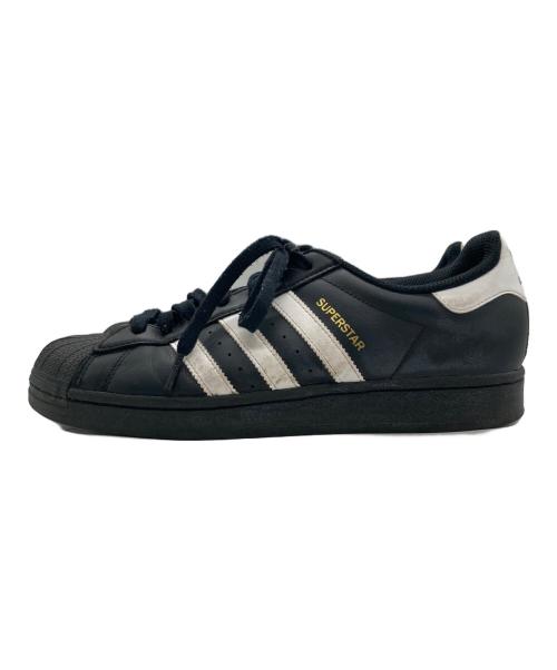 adidas（アディダス）adidas (アディダス) SUPER STAR ローカットスニーカー ブラック サイズ:JP 260の古着・服飾アイテム