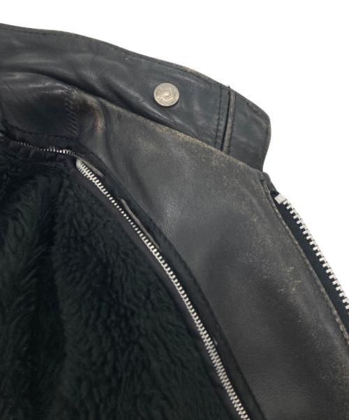 Schott（ショット）Schott (ショット) シングルライダースジャケット ブラック サイズ:SIZE 38の古着・服飾アイテム