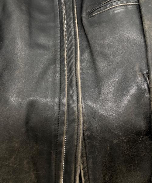 Schott（ショット）Schott (ショット) シングルライダースジャケット ブラック サイズ:SIZE 38の古着・服飾アイテム