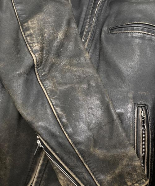 Schott（ショット）Schott (ショット) シングルライダースジャケット ブラック サイズ:SIZE 38の古着・服飾アイテム