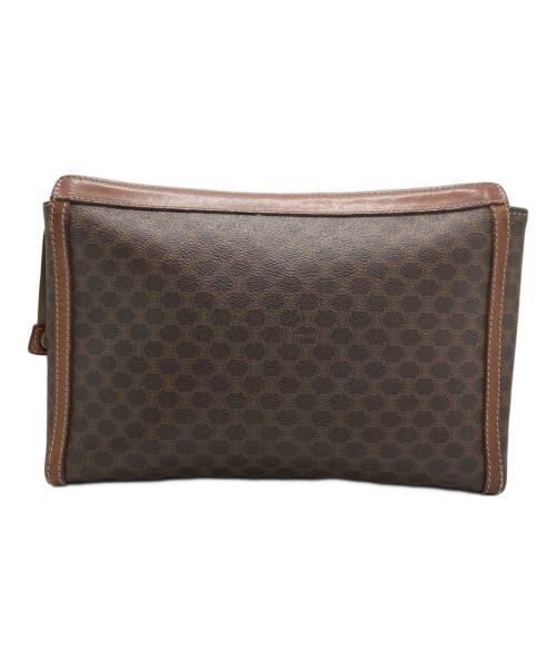 CELINE（セリーヌ）CELINE (セリーヌ) クラッチバッグ ブラウンの古着・服飾アイテム