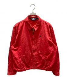 POLO RALPH LAUREN（ポロ・ラルフローレン）の古着「スイングトップ」｜レッド
