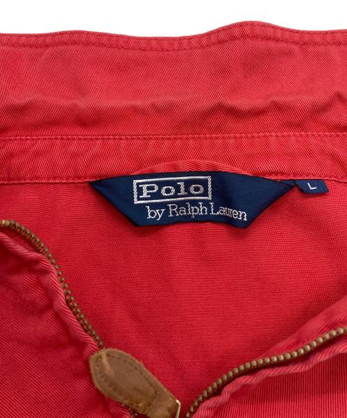 POLO RALPH LAUREN（ポロ・ラルフローレン）POLO RALPH LAUREN (ポロ・ラルフローレン) スイングトップ レッド サイズ:SIZE Lの古着・服飾アイテム
