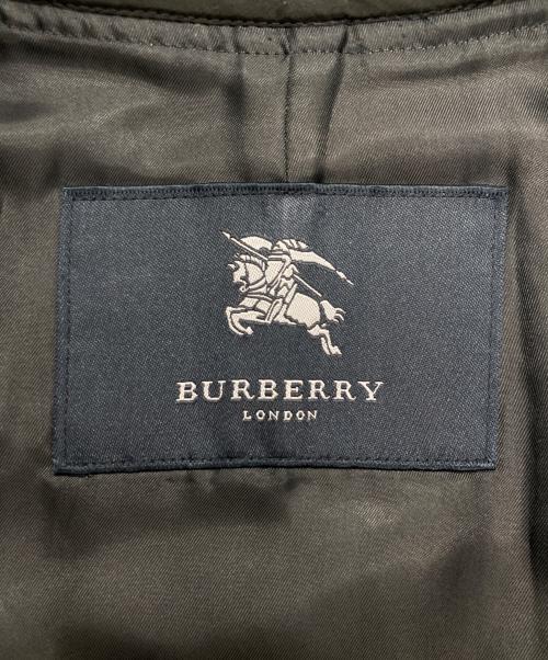 BURBERRY LONDON（バーバリーロンドン）BURBERRY LONDON (バーバリーロンドン) ライナー付ステンカラーコート ブラック サイズ:下記参照の古着・服飾アイテム