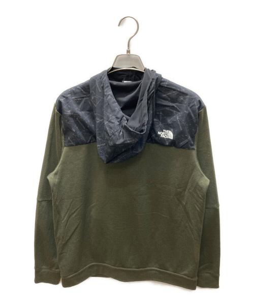 THE NORTH FACE（ザ ノース フェイス）THE NORTH FACE (ザ ノース フェイス) 切替フーデッドジャケット オリーブ サイズ:SIZE Mの古着・服飾アイテム