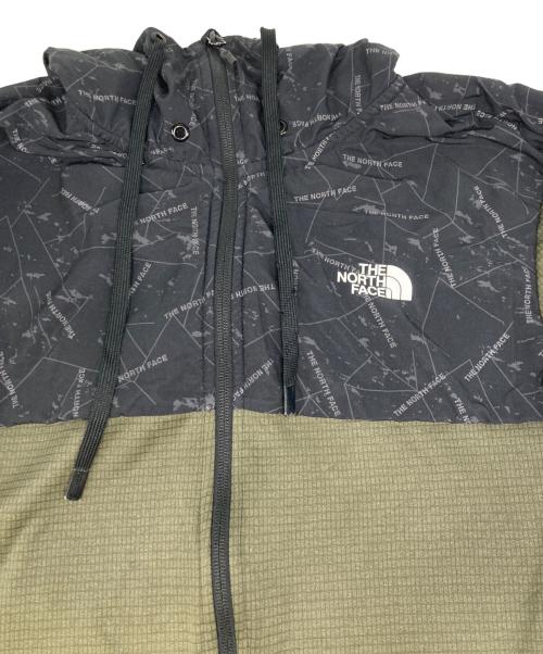THE NORTH FACE（ザ ノース フェイス）THE NORTH FACE (ザ ノース フェイス) 切替フーデッドジャケット オリーブ サイズ:SIZE Mの古着・服飾アイテム