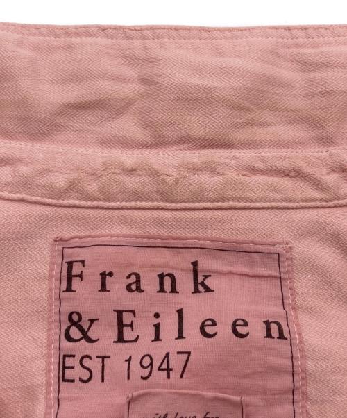 Frank&Eileen（フランクアンドアイリーン）Frank&Eileen (フランクアンドアイリーン) ダメージ加工スキッパーシャツ ピンク サイズ:SIZE XXSの古着・服飾アイテム