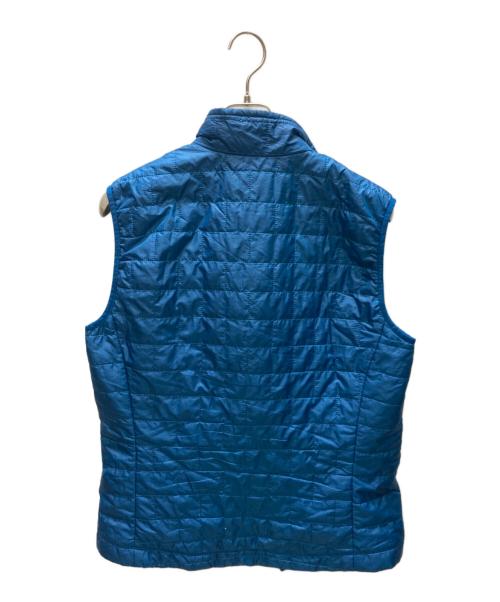 Patagonia（パタゴニア）Patagonia (パタゴニア) Men's Nano Puff Vest メンズ・ナノ・パフ・ベスト ブルー サイズ:Mの古着・服飾アイテム