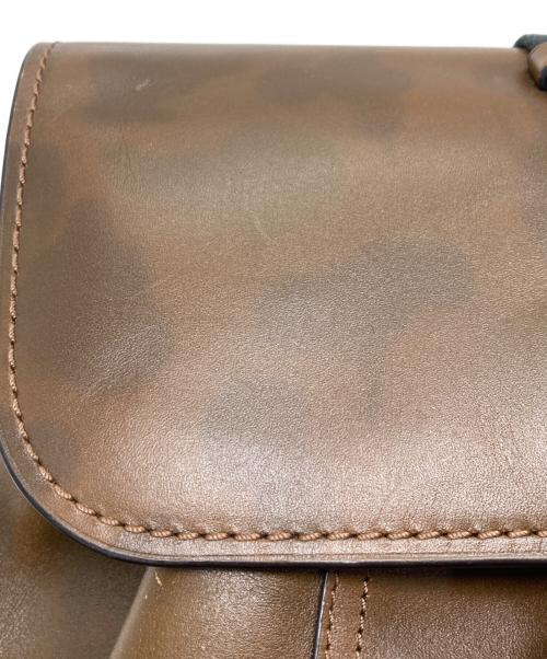 COACH（コーチ）COACH (コーチ) ブリーカー レザーリュック ブラウン サイズ:下記参照の古着・服飾アイテム