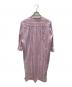 ne quittez pas (ヌキテパ) C.VOILE STRIPE KURTA DRESS ピンク サイズ:下記参照：8000円