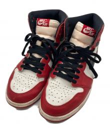 NIKE（ナイキ）の古着「Air Jordan 1 High OG "Lost & Found/Chicago" エアジョーダン1 ハイ OG "ロスト&ファウンド/シカゴ"」｜レッド×ホワイト