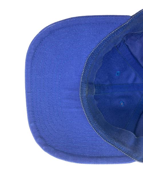New Era（ニューエラ）New Era (ニューエラ) GUCCI (グッチ) バタフライ刺繍 キャップ ブルー サイズ:SIZE 57-61の古着・服飾アイテム