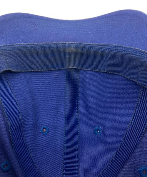 New Era（ニューエラ）New Era (ニューエラ) GUCCI (グッチ) バタフライ刺繍 キャップ ブルー サイズ:SIZE 57-61の古着・服飾アイテム