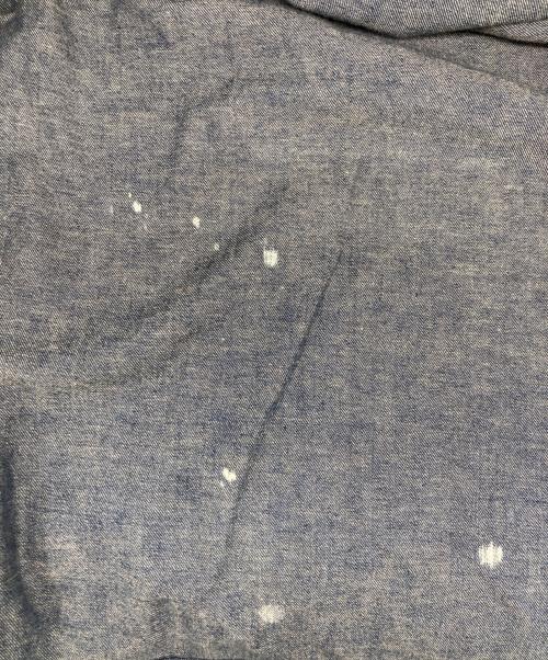 KAPITAL（キャピタル）KAPITAL (キャピタル) 襤褸スタッズスカルデニムシャツ インディゴ サイズ:SIZE Lの古着・服飾アイテム