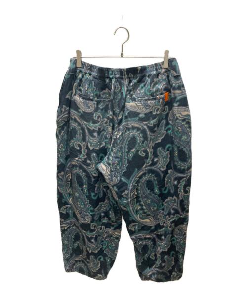 TIGHTBOOTH PRODUCTION（タイトブースプロダクション）TIGHTBOOTH PRODUCTION (タイトブースプロダクション) ペイズリーバルーンパンツ グリーン サイズ:SIZE Lの古着・服飾アイテム