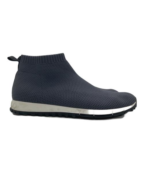 JIMMY CHOO（ジミーチュウ）JIMMY CHOO (ジミーチュウ) NORWAY ニット ソックスニーカー グレー サイズ:41の古着・服飾アイテム