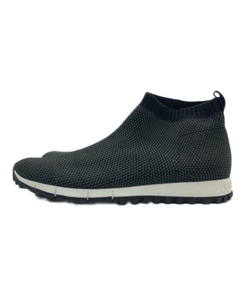 JIMMY CHOO（ジミーチュウ）JIMMY CHOO (ジミーチュウ) NORWAY ニット ソックスニーカー ブラック サイズ:41の古着・服飾アイテム