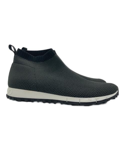 JIMMY CHOO（ジミーチュウ）JIMMY CHOO (ジミーチュウ) NORWAY ニット ソックスニーカー ブラック サイズ:41の古着・服飾アイテム