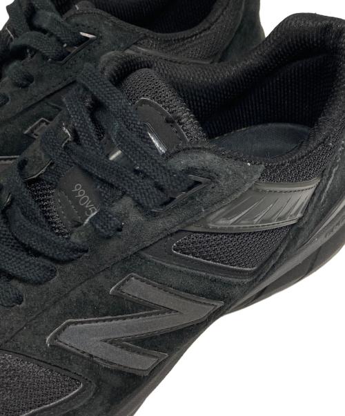 NEW BALANCE（ニューバランス）NEW BALANCE (ニューバランス) 990 V5 ローカットスニーカー ブラック サイズ:SIZE 28.5cmの古着・服飾アイテム