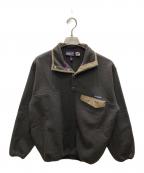 Patagoniaパタゴニア）の古着「シンチラ・スナップT・プルオーバー」｜チャコールグレー