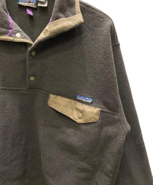 Patagonia（パタゴニア）Patagonia (パタゴニア) シンチラ・スナップT・プルオーバー チャコールグレー サイズ:Mの古着・服飾アイテム